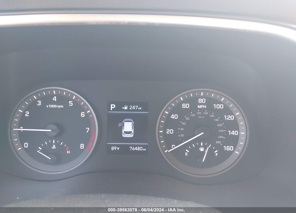 2019 HYUNDAI TUCSON SE VIN: KM8J2CA43KU943430