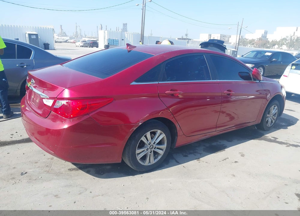 2011 HYUNDAI SONATA GLS VIN: 5NPEB4AC2BH256047