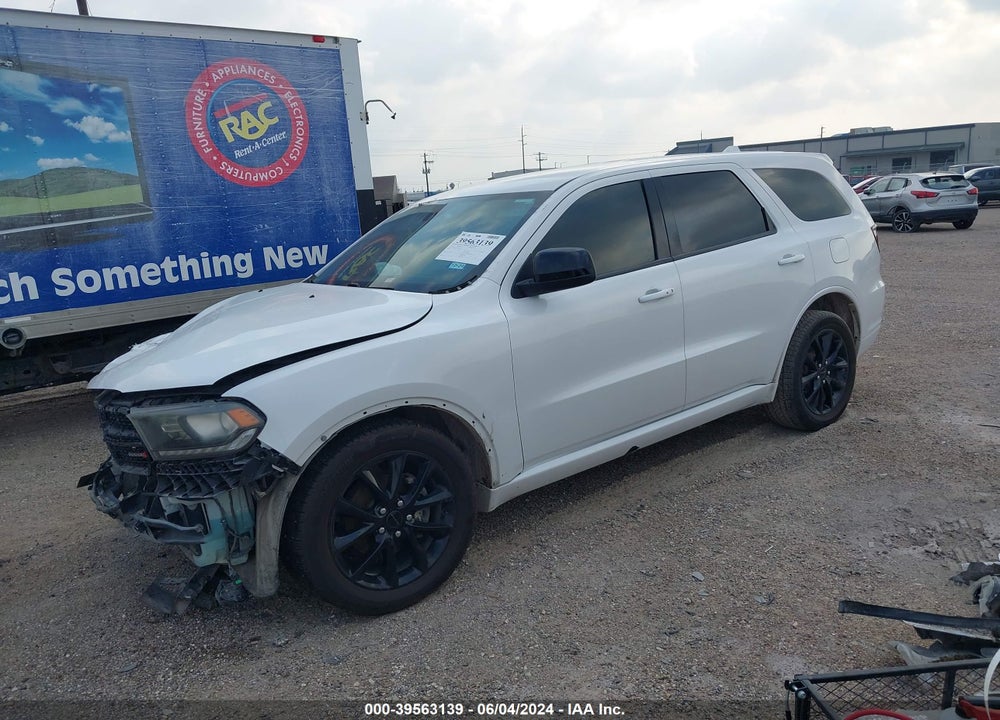 2018 DODGE DURANGO SXT RWD VIN: 1C4RDHAG1JC201492