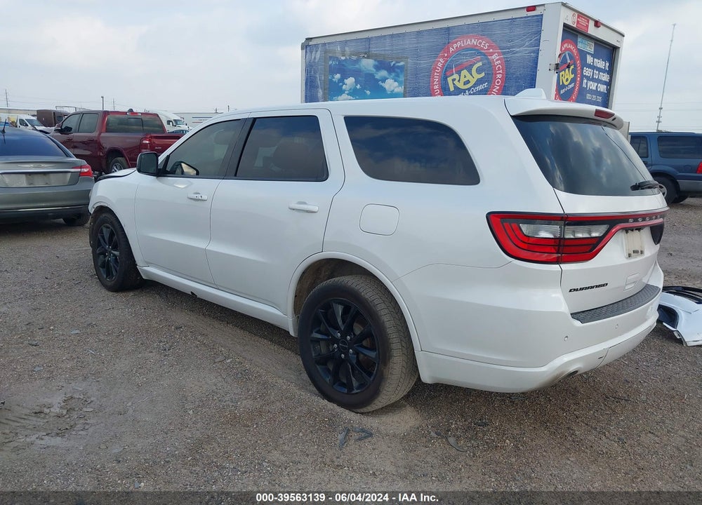 2018 DODGE DURANGO SXT RWD VIN: 1C4RDHAG1JC201492