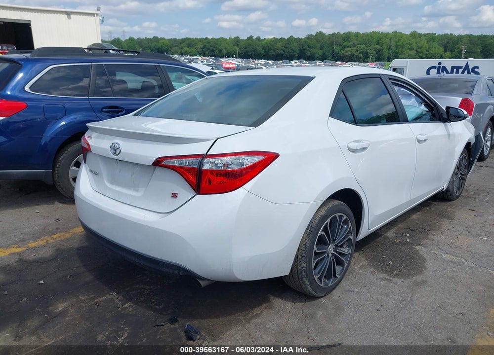 2016 TOYOTA COROLLA S PLUS VIN: 5YFBURHE8GP375829