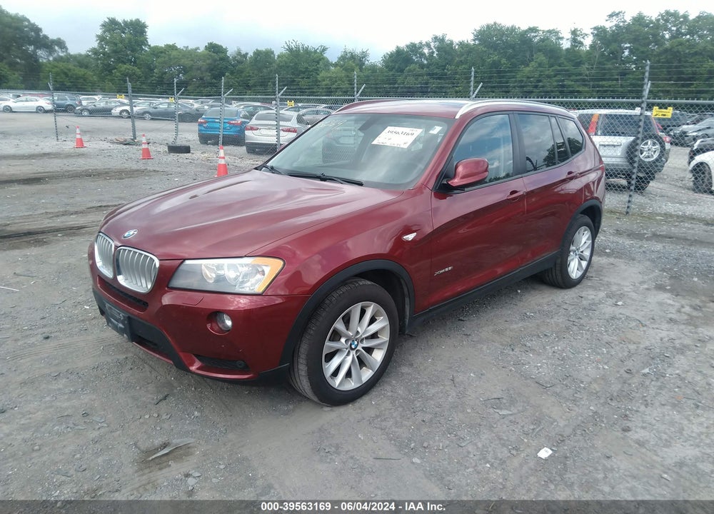 2014 BMW X3 XDRIVE28I VIN: 5UXWX9C54E0D25650
