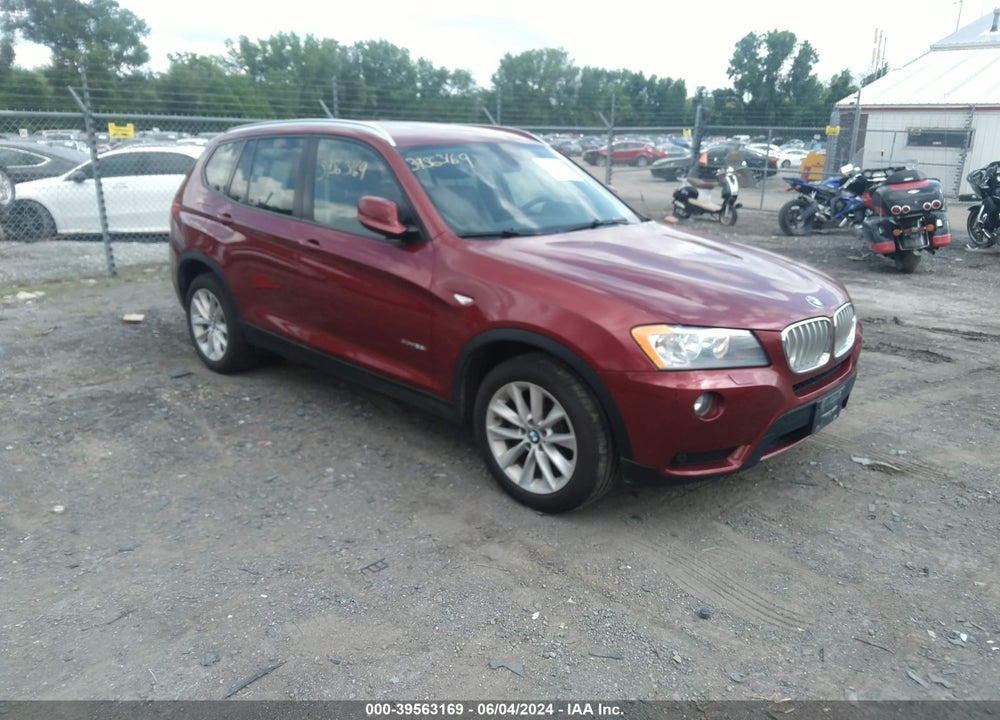 2014 BMW X3 XDRIVE28I VIN: 5UXWX9C54E0D25650