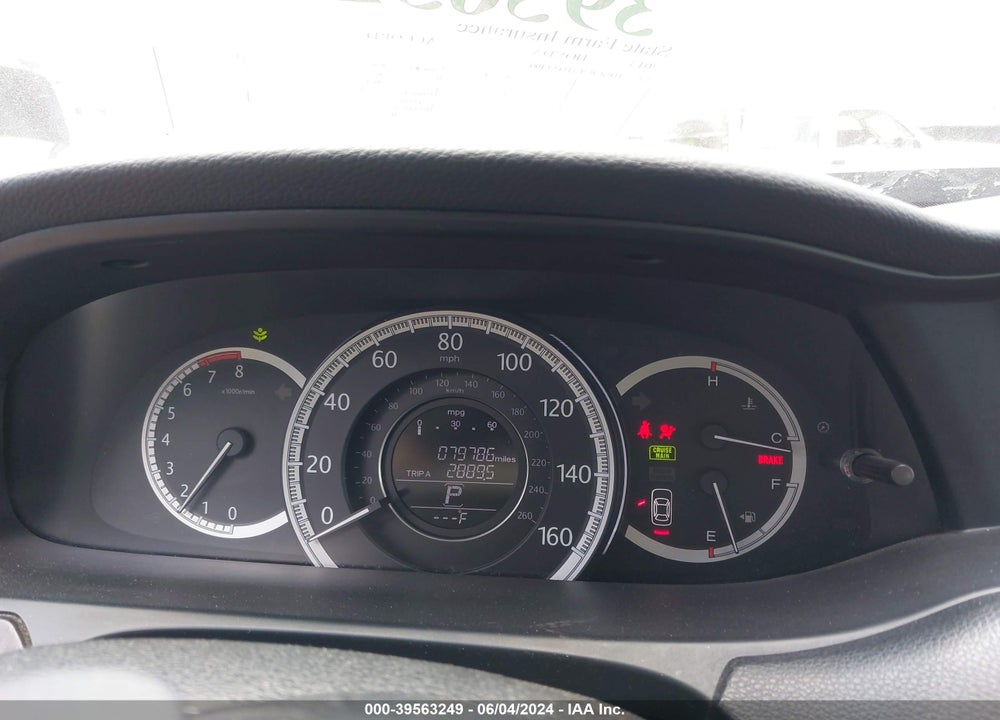2013 HONDA ACCORD EX VIN: 1HGCR2F71DA140921
