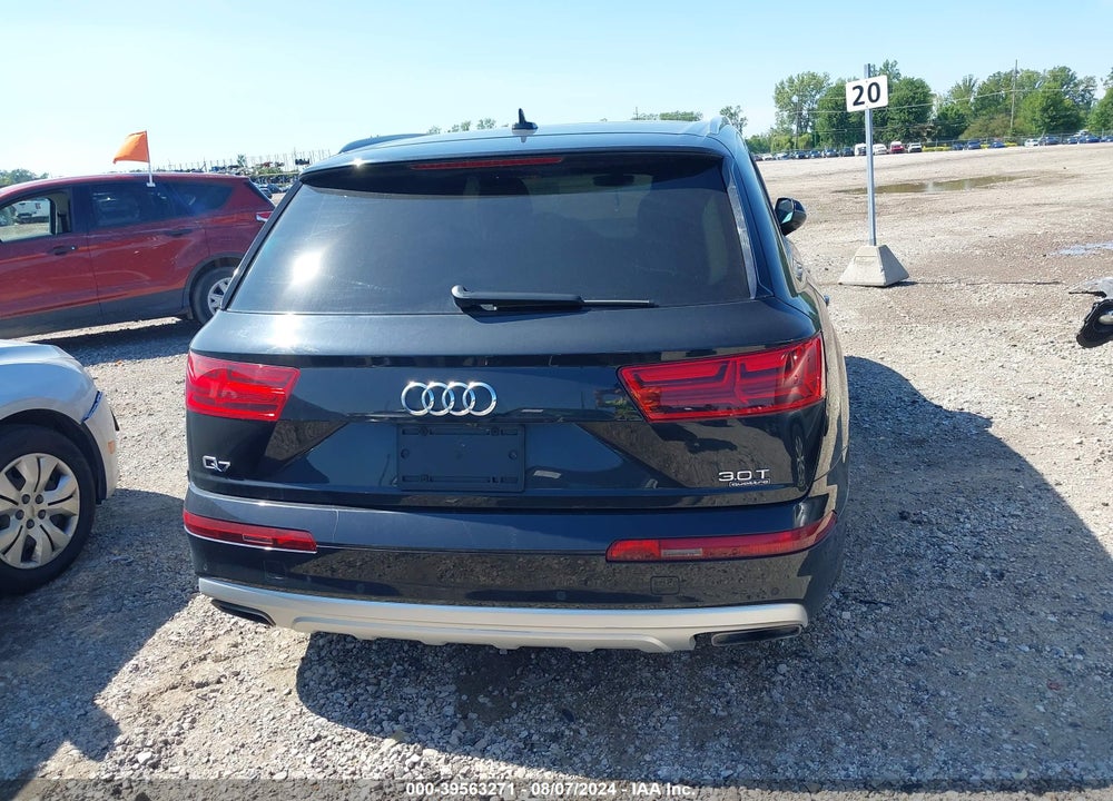 2017 AUDI Q7 3.0T PREMIUM VIN: WA1VAAF79HD033347