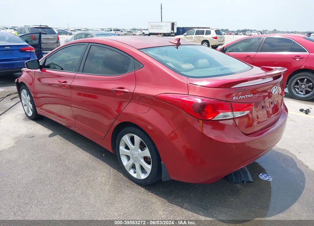 2013 HYUNDAI ELANTRA LIMITED VIN: KMHDH4AE6DU567321