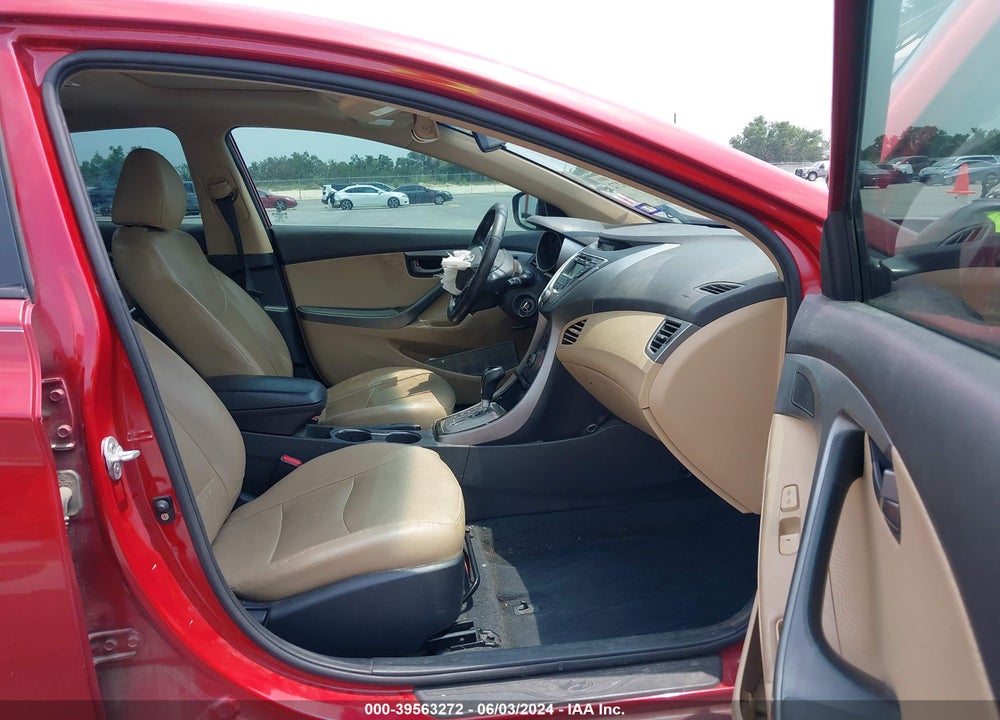 2013 HYUNDAI ELANTRA LIMITED VIN: KMHDH4AE6DU567321