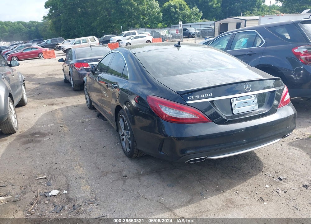 2015 MERCEDES-BENZ CLS 400 VIN: WDDLJ6FBXFA141186