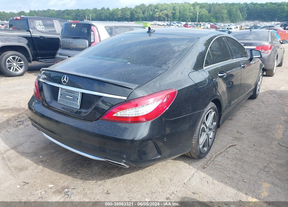 2015 MERCEDES-BENZ CLS 400 VIN: WDDLJ6FBXFA141186