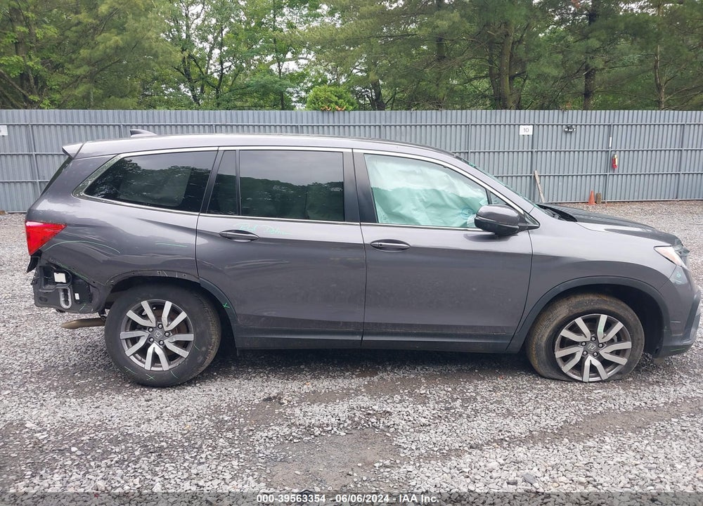 2021 HONDA PILOT AWD EX-L VIN: 5FNYF6H58MB102061