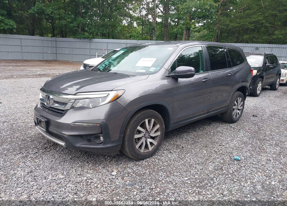 2021 HONDA PILOT AWD EX-L VIN: 5FNYF6H58MB102061