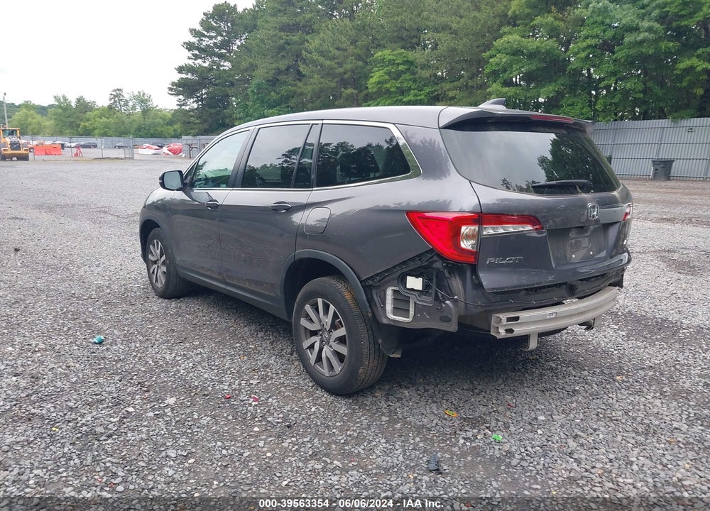 2021 HONDA PILOT AWD EX-L VIN: 5FNYF6H58MB102061