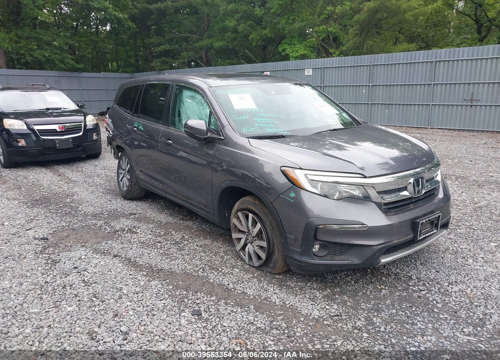 2021 HONDA PILOT AWD EX-L VIN: 5FNYF6H58MB102061