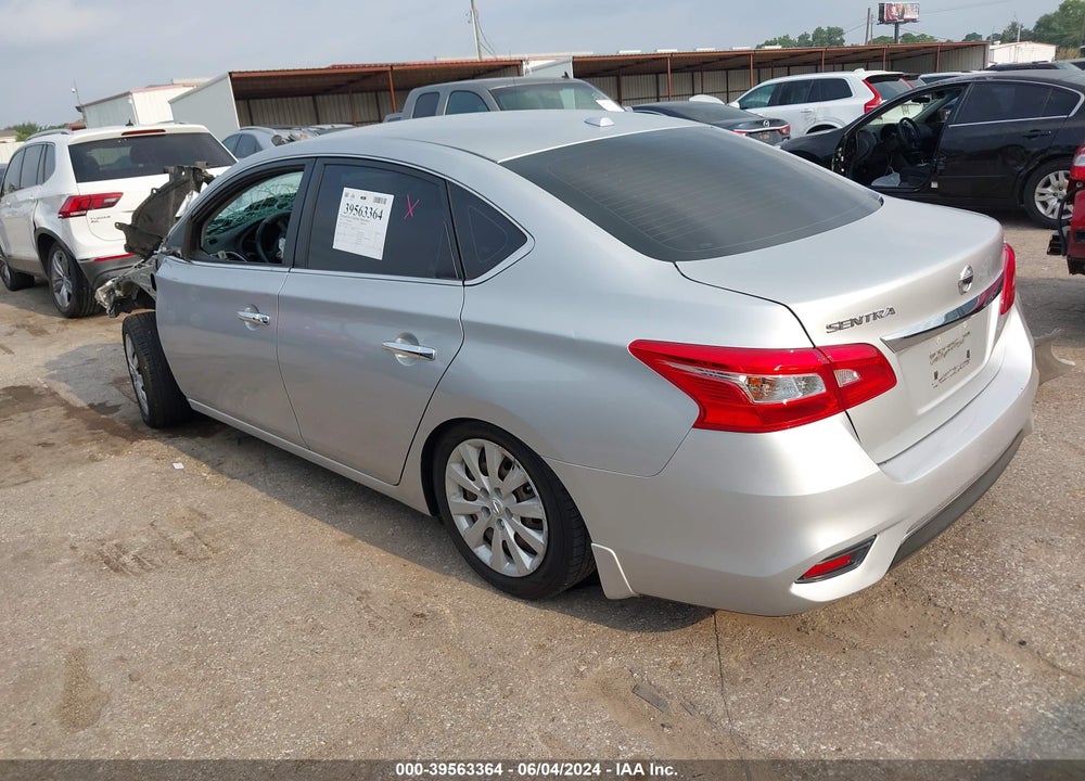 2017 NISSAN SENTRA SV VIN: 3N1AB7AP5HY355012