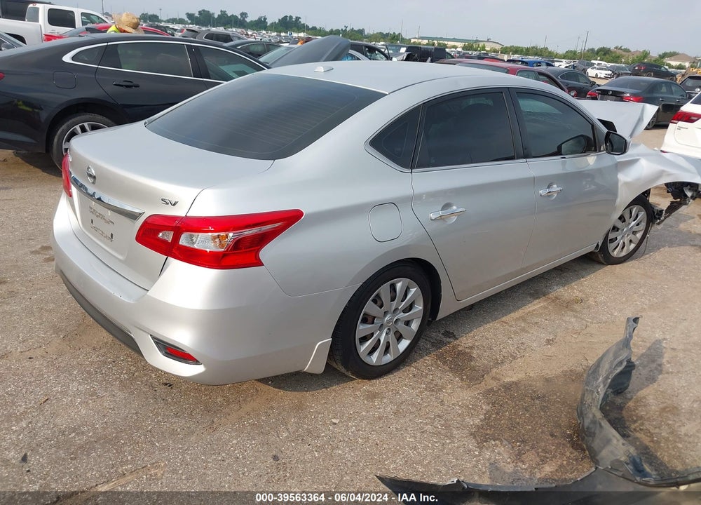 2017 NISSAN SENTRA SV VIN: 3N1AB7AP5HY355012