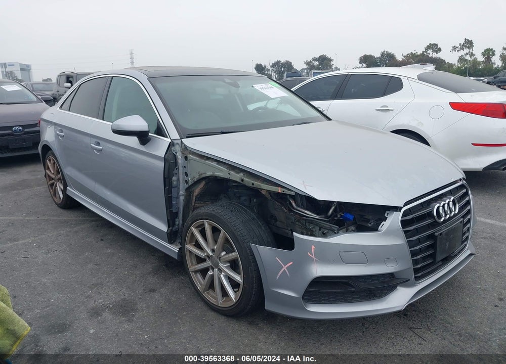 2016 AUDI A3 1.8T PREMIUM VIN: WAUH7HFFXG1078652