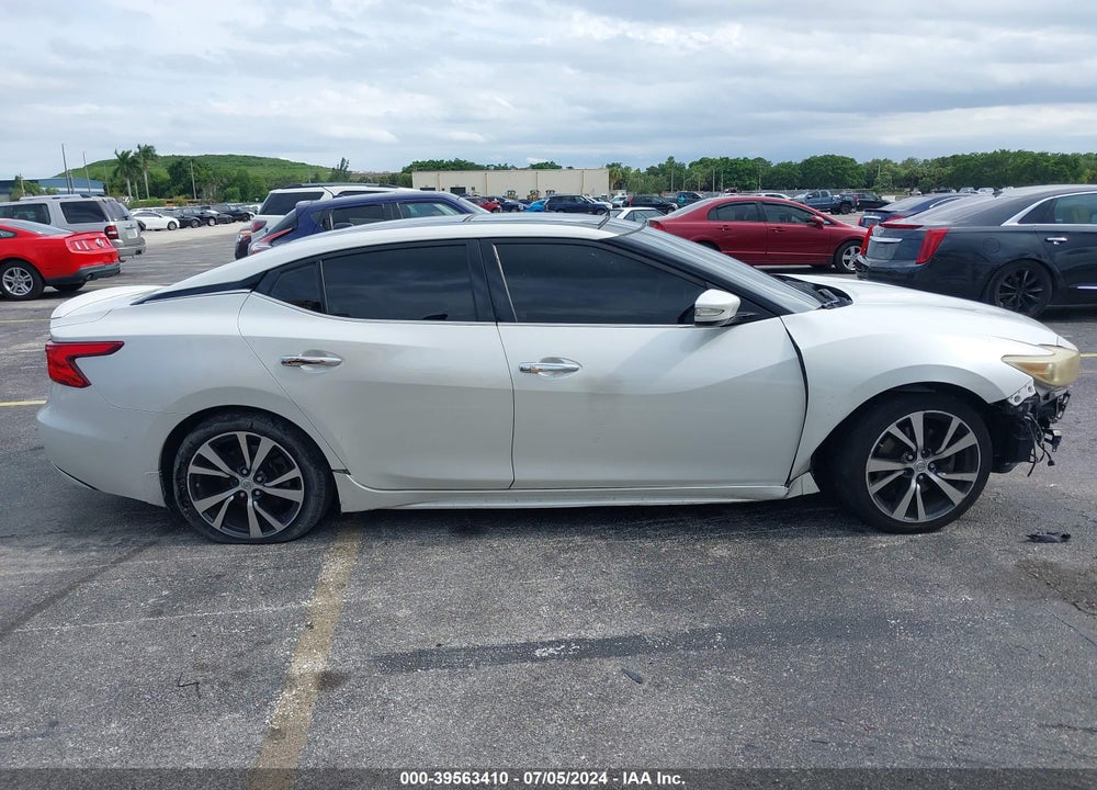 2017 NISSAN MAXIMA 3.5 SL VIN: 1N4AA6AP0HC394244