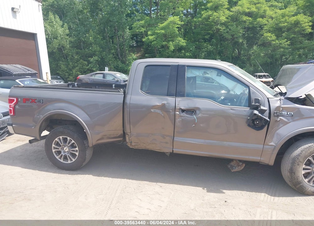 2018 FORD F-150 LARIAT VIN: 1FTFX1E55JFC58724