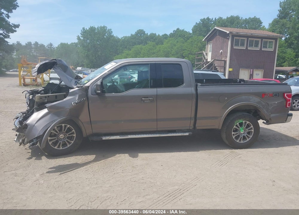2018 FORD F-150 LARIAT VIN: 1FTFX1E55JFC58724