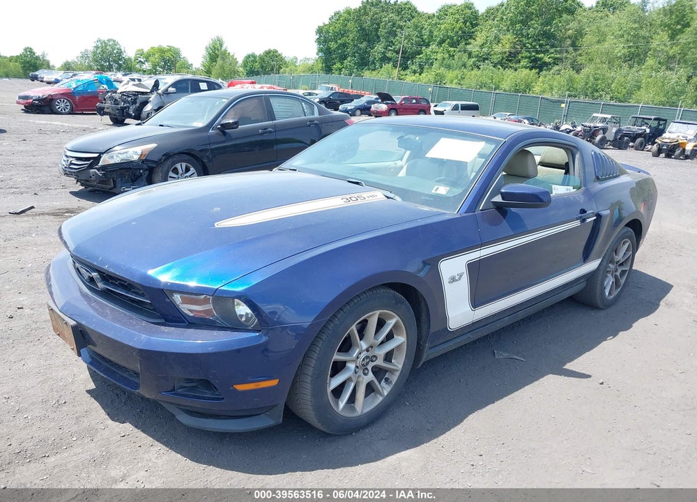 2011 FORD MUSTANG V6 PREMIUM VIN: 1ZVBP8AM9B5150907