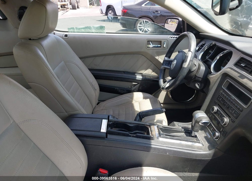 2011 FORD MUSTANG V6 PREMIUM VIN: 1ZVBP8AM9B5150907