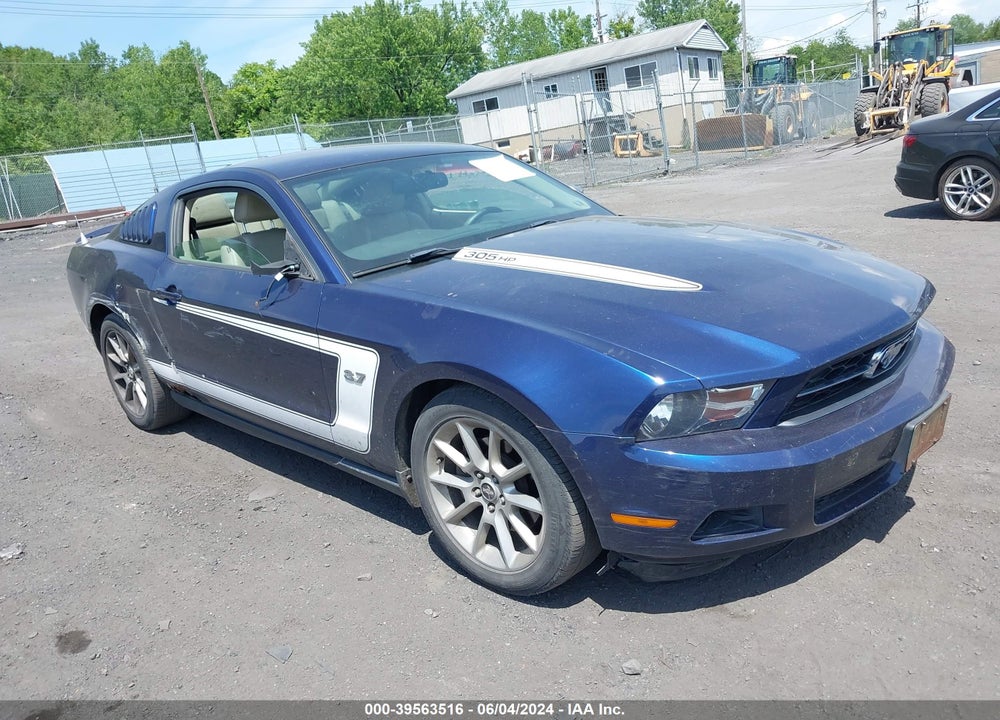 2011 FORD MUSTANG V6 PREMIUM VIN: 1ZVBP8AM9B5150907