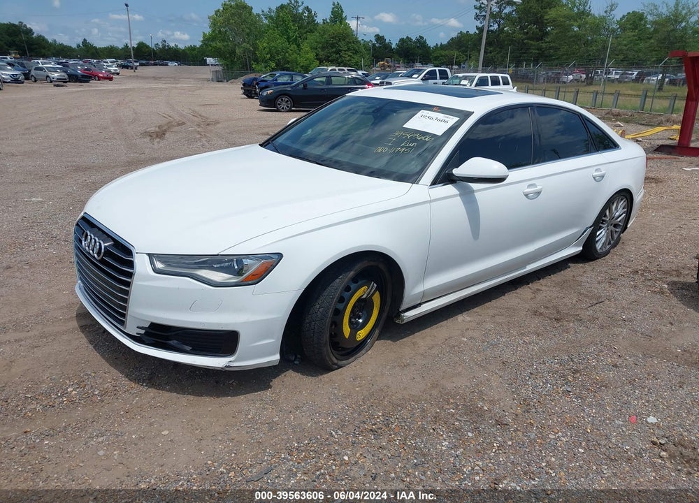 2016 AUDI A6 2.0T PREMIUM VIN: WAUCFAFC4GN113222