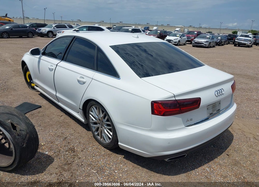 2016 AUDI A6 2.0T PREMIUM VIN: WAUCFAFC4GN113222