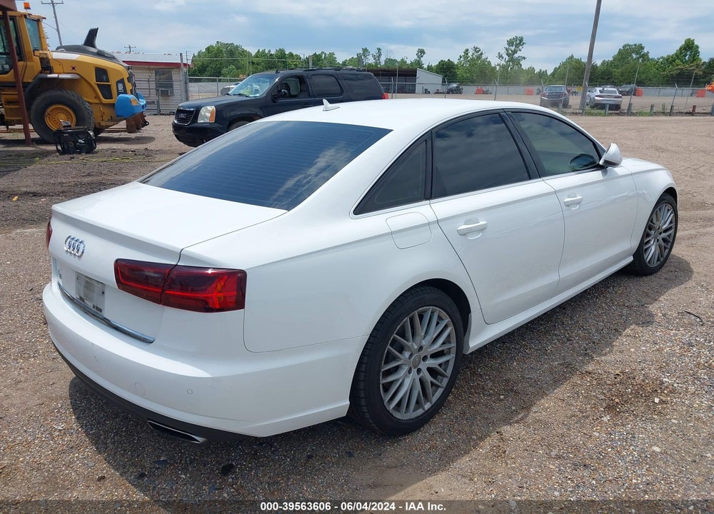 2016 AUDI A6 2.0T PREMIUM VIN: WAUCFAFC4GN113222