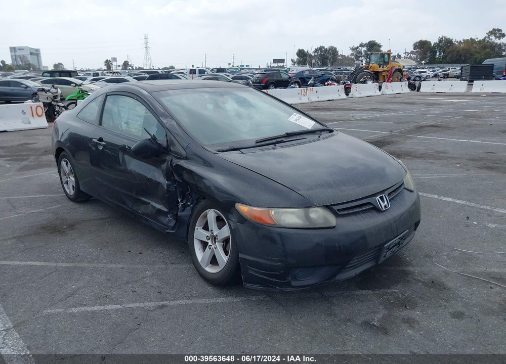 2007 HONDA CIVIC EX VIN: 2HGFG12817H583068