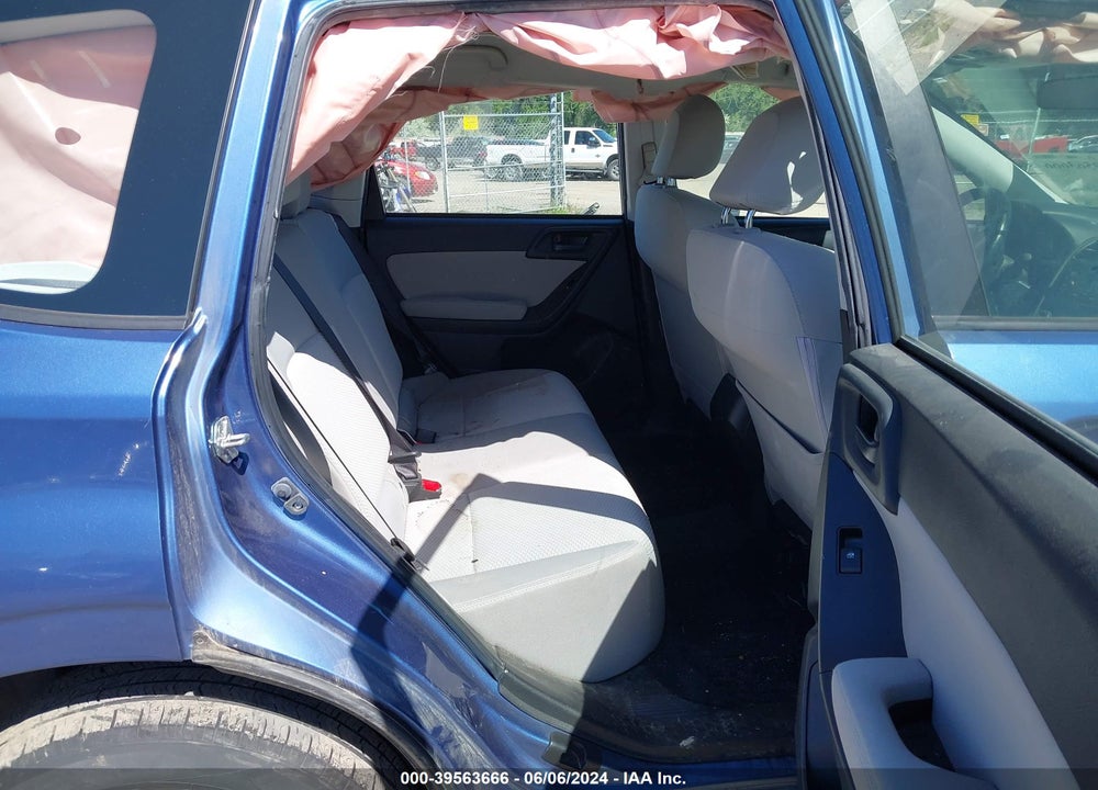 2015 SUBARU FORESTER 2.5I VIN: JF2SJAAC8FH821802