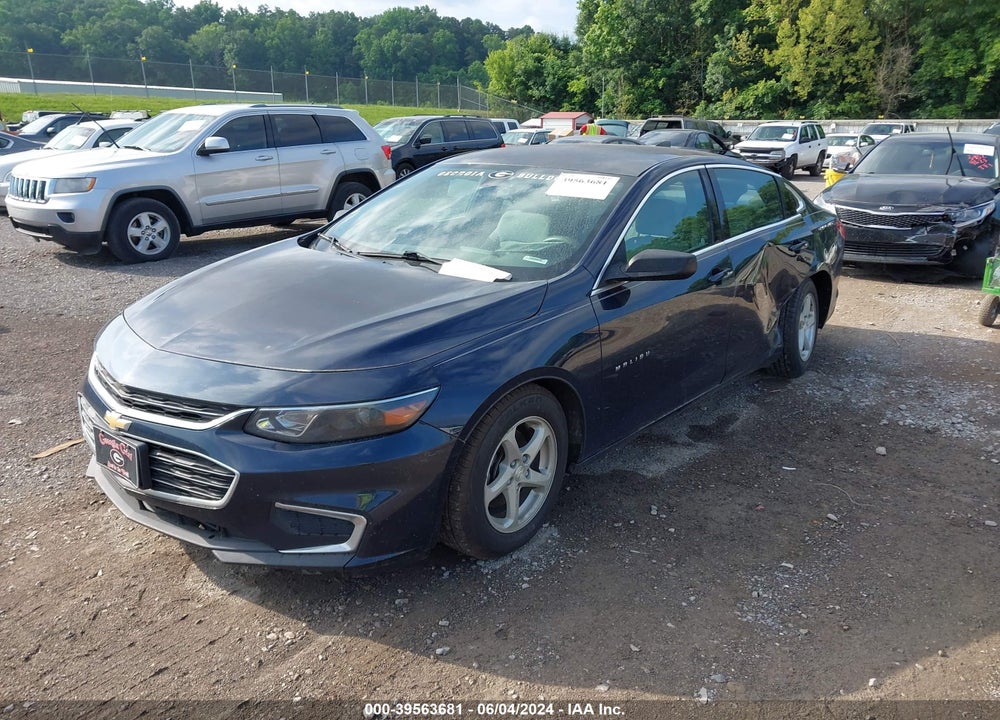 2017 CHEVROLET MALIBU LS VIN: 1G1ZB5STXHF123750