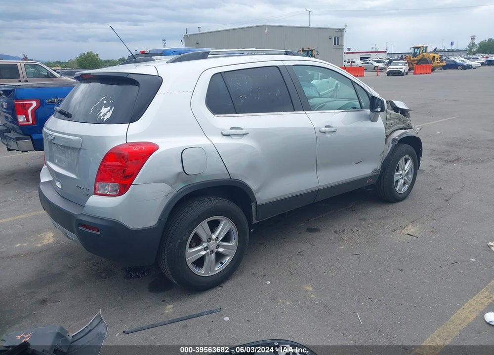 2016 CHEVROLET TRAX LT VIN: 3GNCJPSB9GL186305