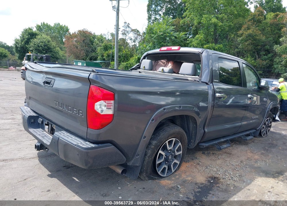 2019 TOYOTA TUNDRA LIMITED 5.7L V8 VIN: 5TFHY5F15KX796098