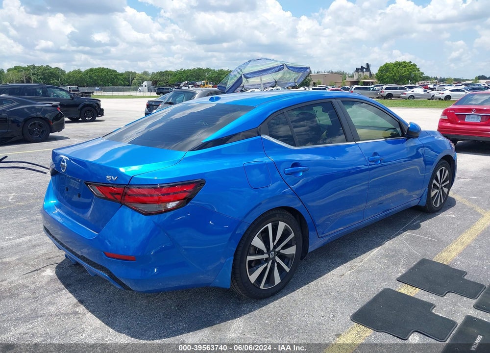 2022 NISSAN SENTRA SV XTRONIC CVT VIN: 3N1AB8CV8NY258321
