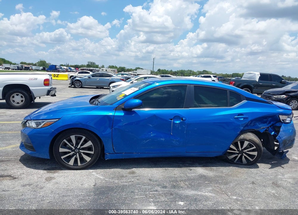 2022 NISSAN SENTRA SV XTRONIC CVT VIN: 3N1AB8CV8NY258321