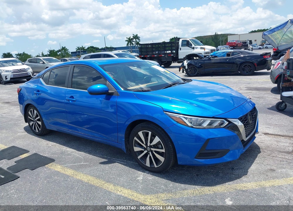 2022 NISSAN SENTRA SV XTRONIC CVT VIN: 3N1AB8CV8NY258321