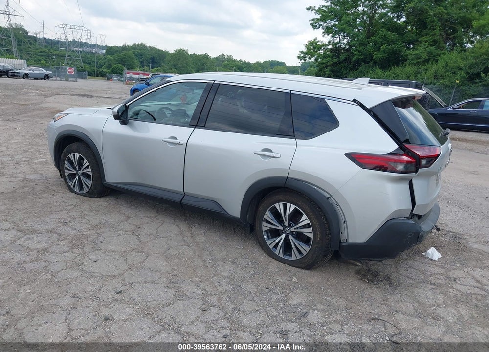 2021 NISSAN ROGUE SV INTELLIGENT AWD VIN: 5N1AT3BB5MC727002