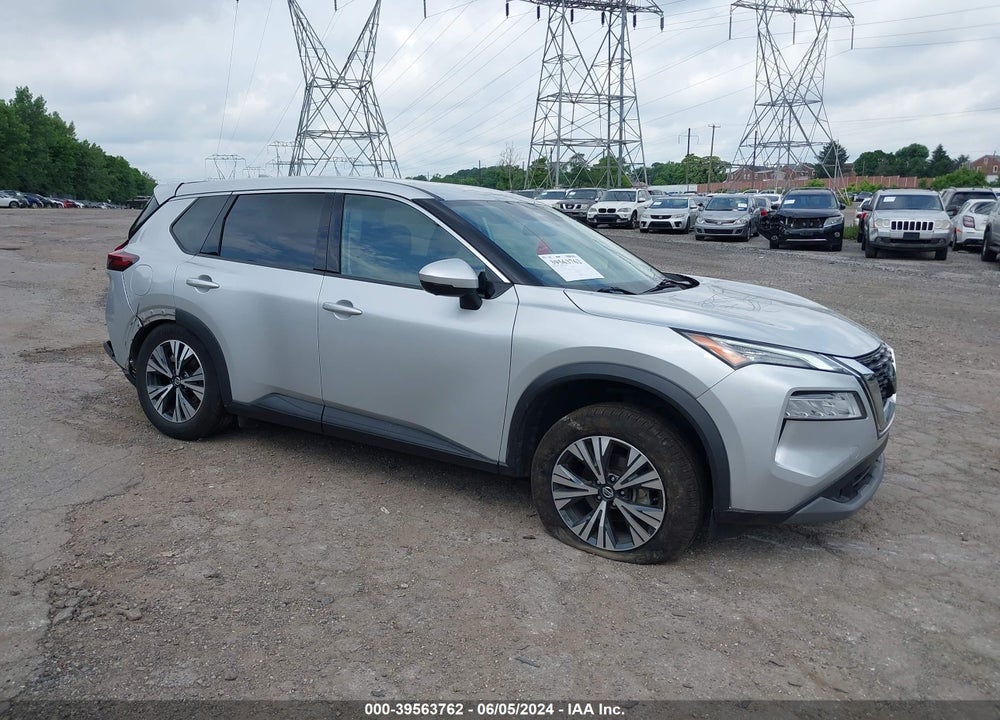 2021 NISSAN ROGUE SV INTELLIGENT AWD VIN: 5N1AT3BB5MC727002