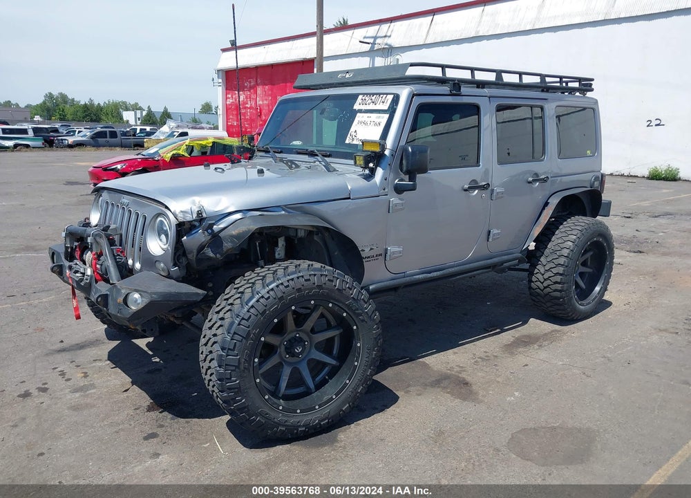 2016 JEEP WRANGLER UNLIMITED SAHARA VIN: 1C4HJWEG2GL181667