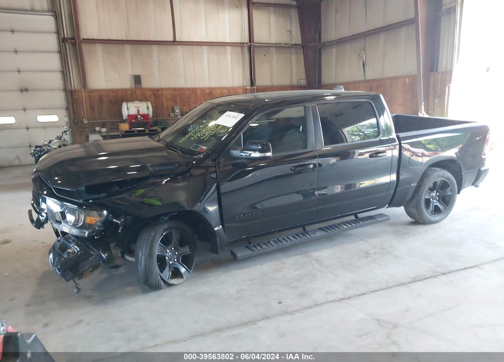 2021 RAM 1500 BIG HORN 4X4 5'7 BOX VIN: 1C6RRFFG9MN723320