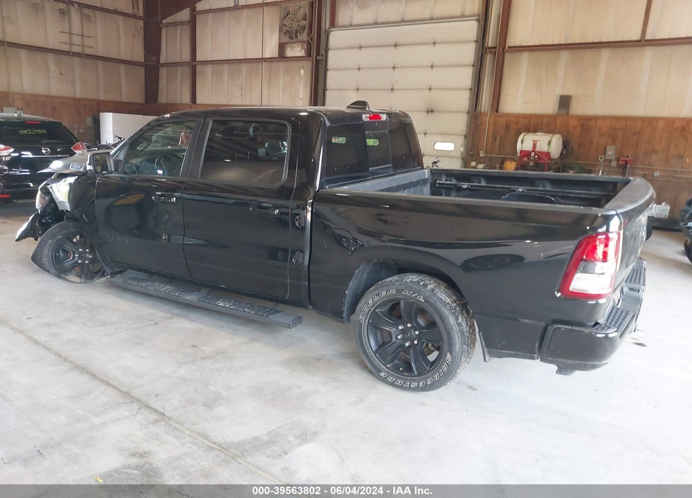 2021 RAM 1500 BIG HORN 4X4 5'7 BOX VIN: 1C6RRFFG9MN723320