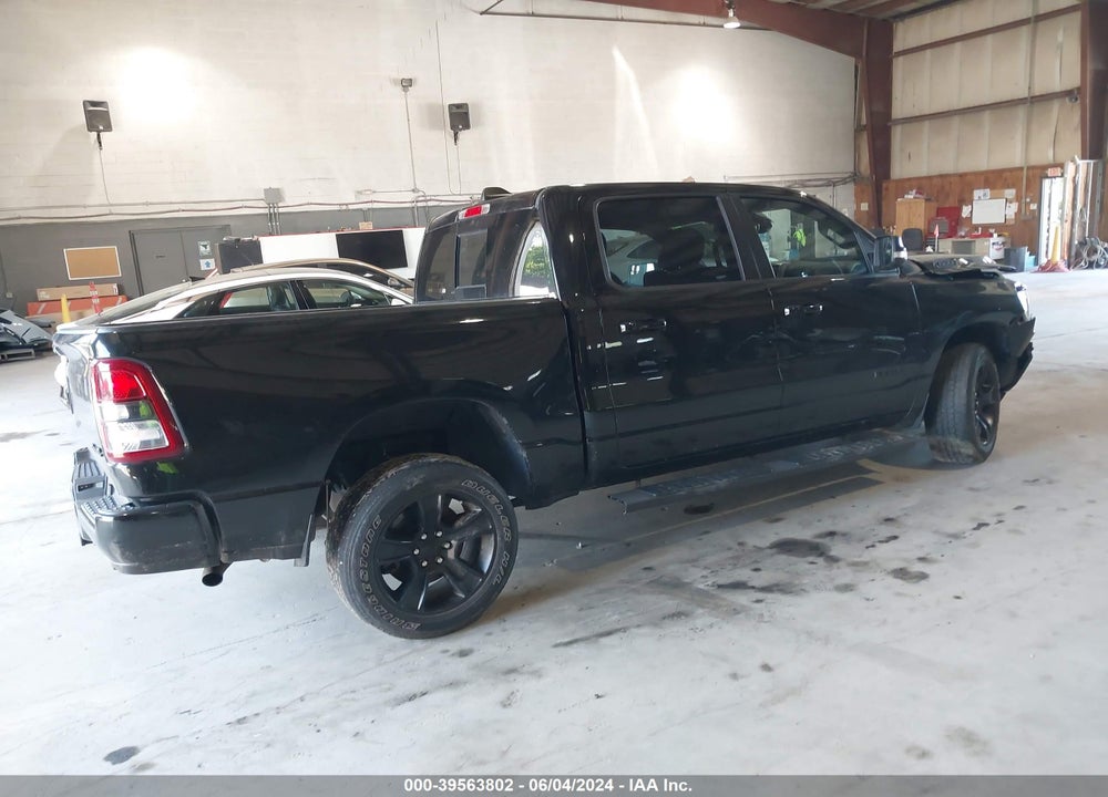 2021 RAM 1500 BIG HORN 4X4 5'7 BOX VIN: 1C6RRFFG9MN723320