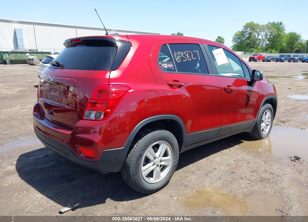 2022 CHEVROLET TRAX AWD LS VIN: KL7CJNSM9NB514994