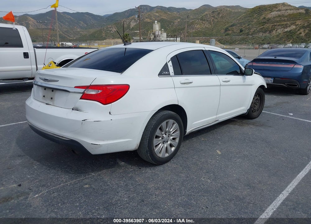 2014 CHRYSLER 200 LX VIN: 1C3CCBABXEN212113