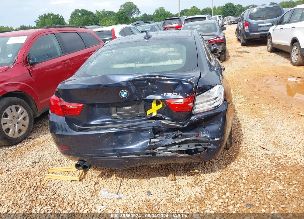 2017 BMW 430I GRAN COUPE VIN: WBA4F7C58HG437793