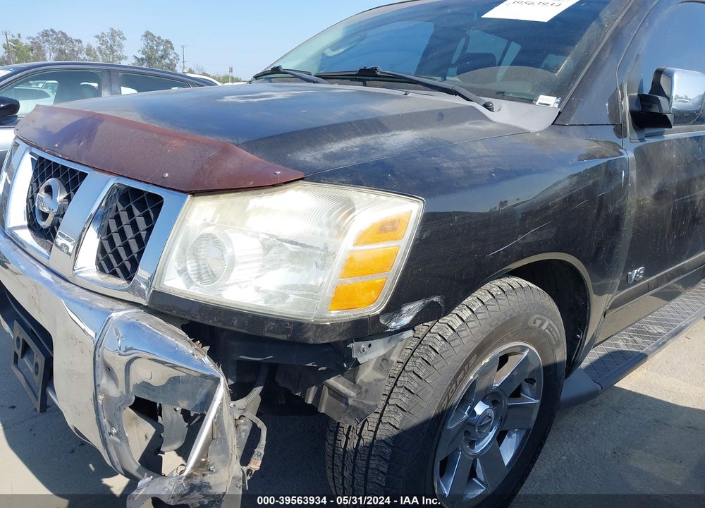 2007 NISSAN ARMADA LE VIN: 5N1AA08A67N706140