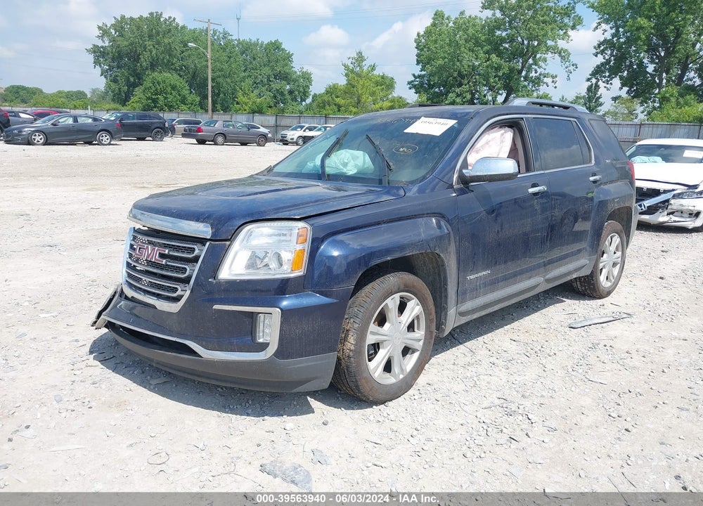 2016 GMC TERRAIN SLT VIN: 2GKFLUE31G6193129