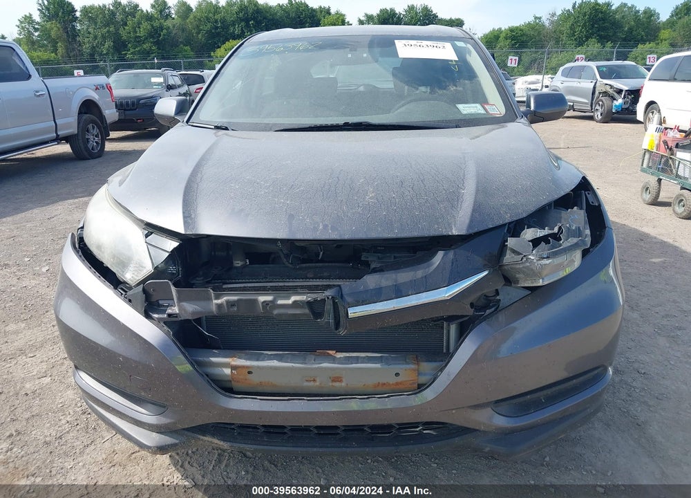 2016 HONDA HR-V LX VIN: 3CZRU6H3XGM744798
