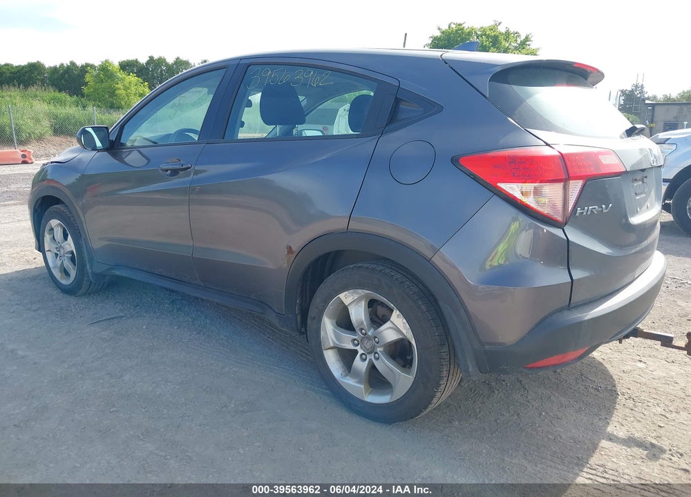 2016 HONDA HR-V LX VIN: 3CZRU6H3XGM744798